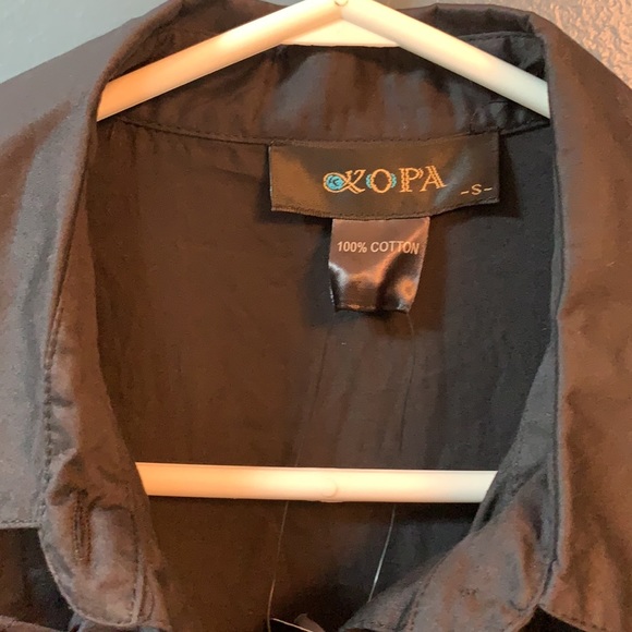 Short Button Up Romper - Picture 6 of 6